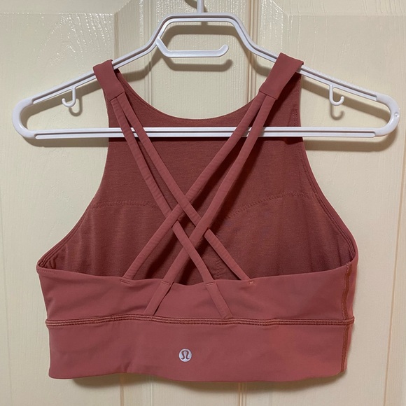 Like New - Lululemon High Neck Longline Energy Bra - Picture 2 of 16